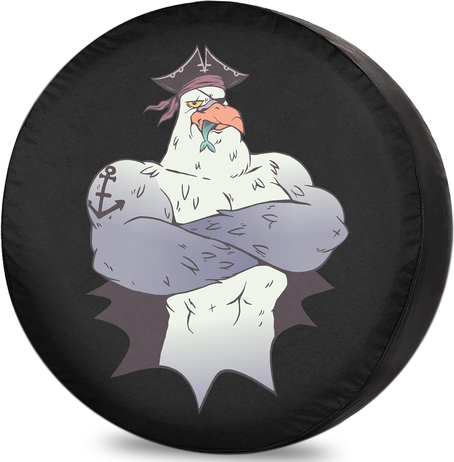 Camper Trailer Tire Covers Seagull Pirate Camping