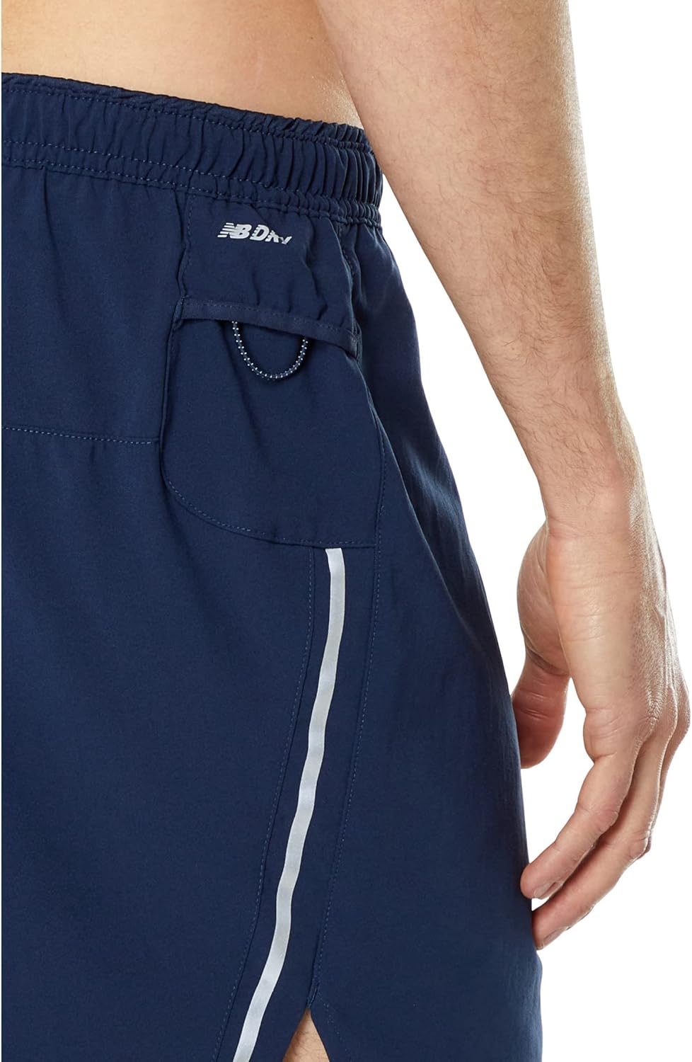 New Balance Men's Impact Run 7 Inch Short, Black
