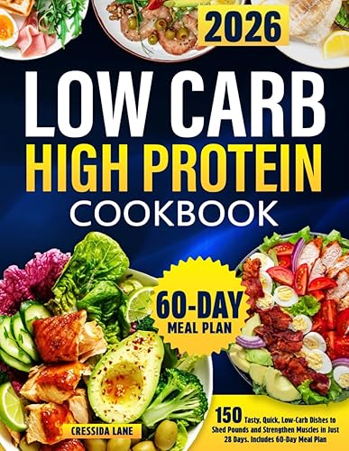 Low Carb High Protein Cookbook: 150 Tasty, Quick, Low-Carb Dishes