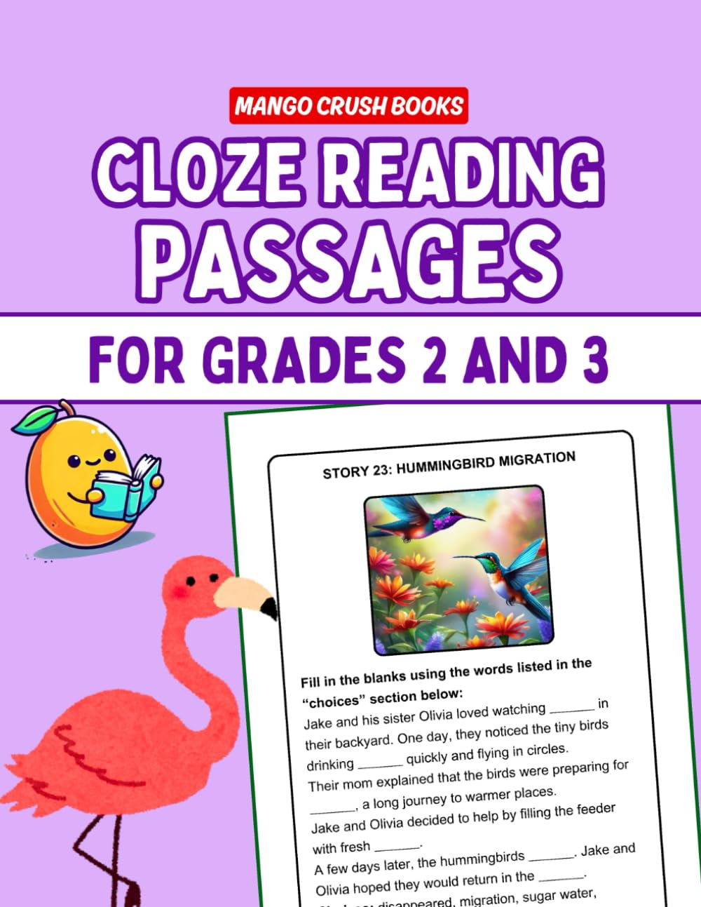 Cloze Reading Passages for Grades 2 and 3 (Cloze Reading Passages (Book Series))