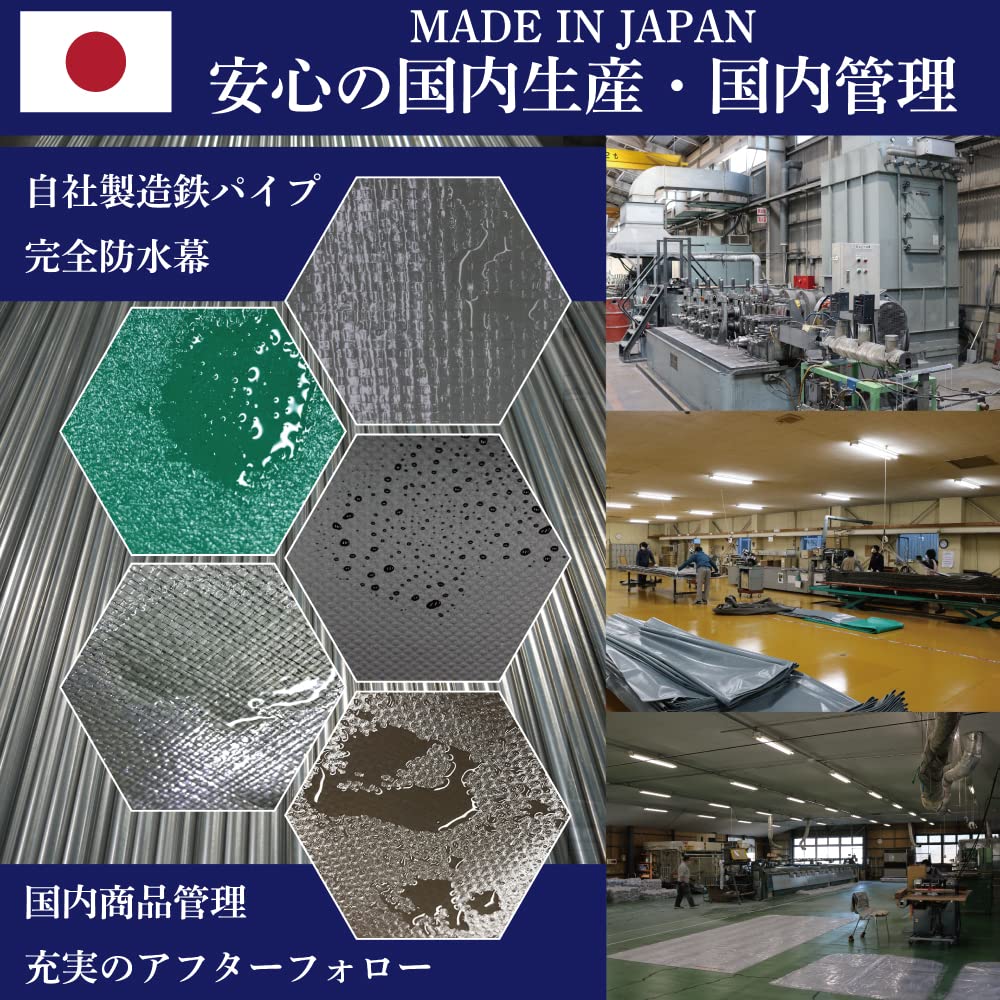 Amazon.co.jp: 南榮工業(Nan-a Corporation) サイクルハウス 3台用SB 