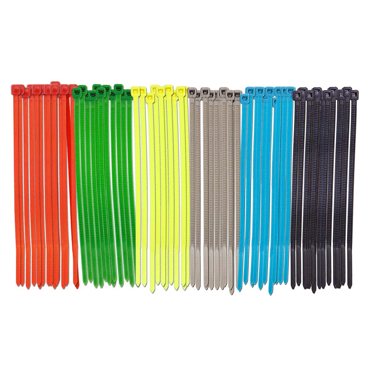 Electronic Spices Combo Self locking cable tie | 2.5x150mm (6 inch) Multi-color | 120pcs-image-28