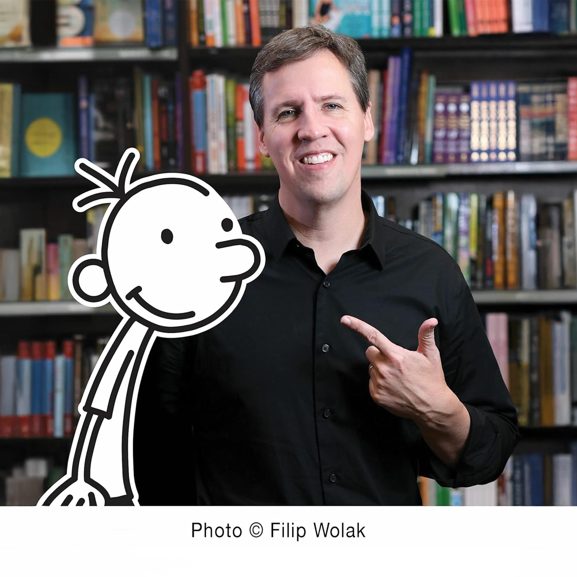 Jeff Kinney Bücherset - Gregs Tagebuch Band 16-20 - Volltreffer, Voll aufgedreht, Kein Plan von nix, So ein Schlamassel, Bock auf Party - Kinderbuch Comic Bestseller mit je einer exklusiven Postkarte