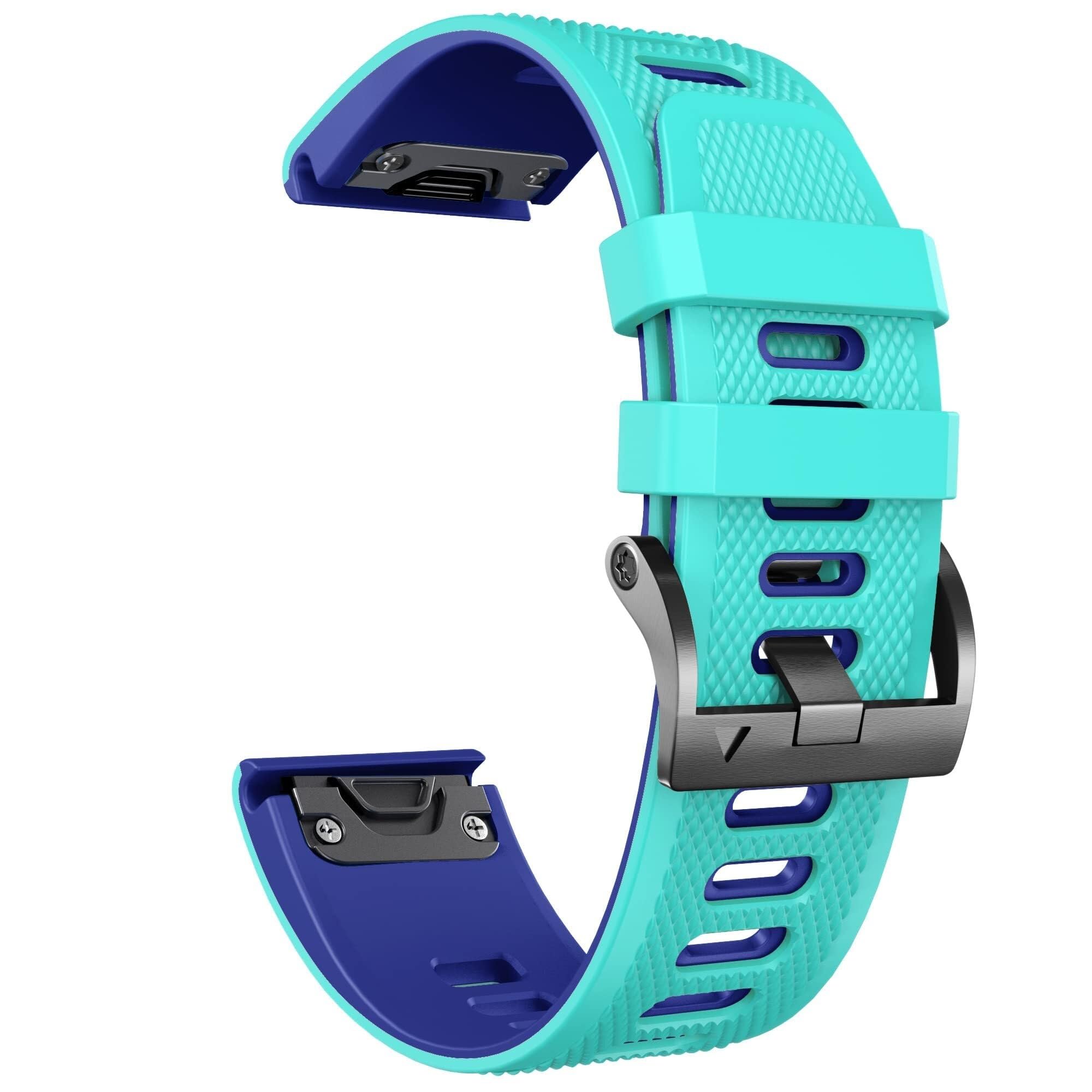 Do Fenix 8 Band 22 mm silikonowe paski do zegarków Fenix 7, Fenix 6, Fenix 5, Fenix 6 Solor, Fenix 6 Pro, Forerunner 935, Forerunner 945, Approach S60, Quatix 5, Epix