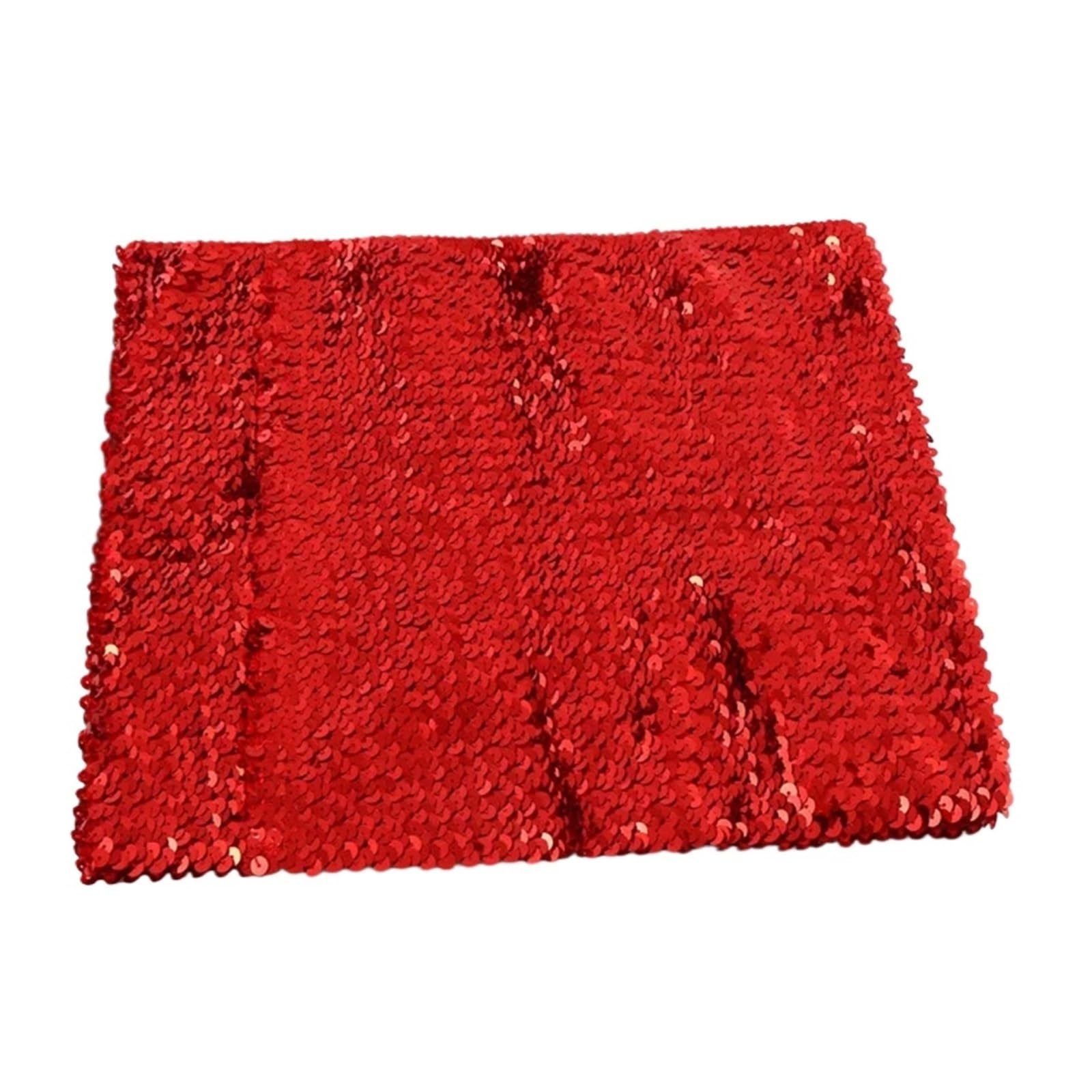 Top con Paillettes Top Corto da Donna a Sirena con Paillettes Scintillanti, Top a Tubo Metallizzati Senza Spalline for Feste e Clubwear