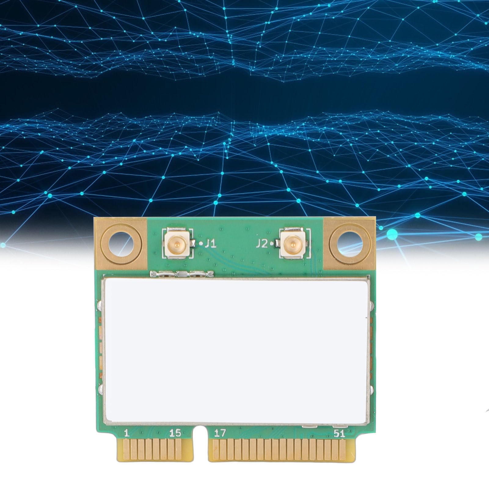 Fabater Adaptateur Réseau WiFi 7 Bluetooth 5.4 Haute Performance pour 10 11 Idéal pour Un Usage Domestique