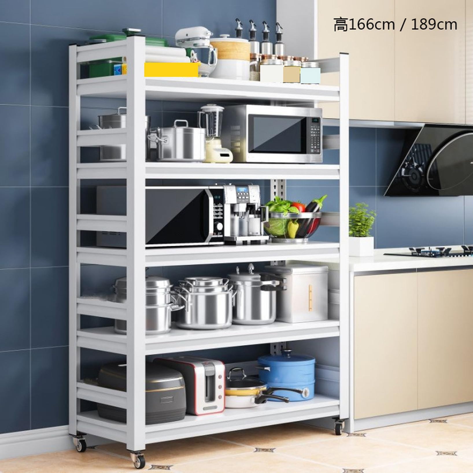 Amazon.co.jp: [YXSNG] ラック ワゴン スチールラック 幅60 奥行45 90