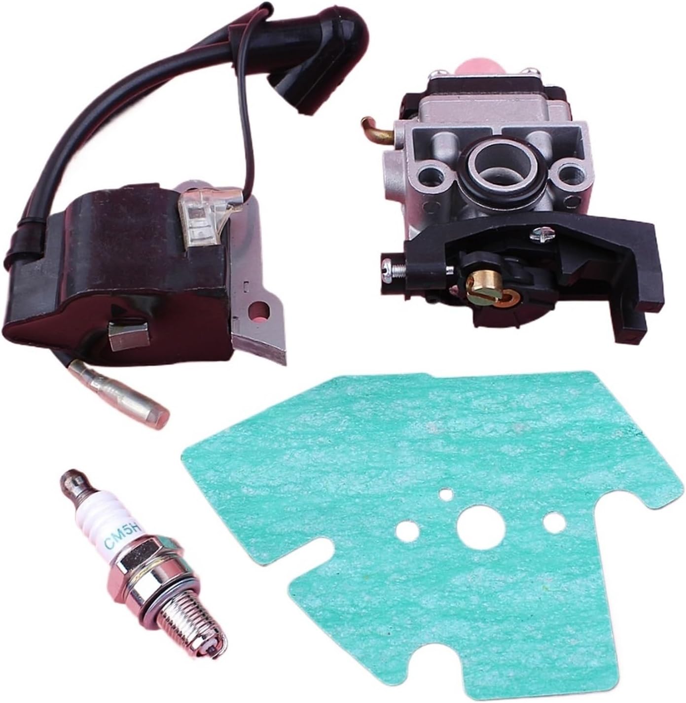 Universal Carburetor Ignition Coil Gasket Plug Kit for with GX25 HHT25S FG110 Pruning Machine Mower Lawn Engine Parts