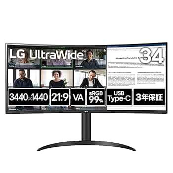 LG 湾曲モニター　ジャンク　34WR55QC-B 製造24年12月 LG 湾曲モニター ジャンク 34WR55QC-B 製造24年12月 - メルカリ