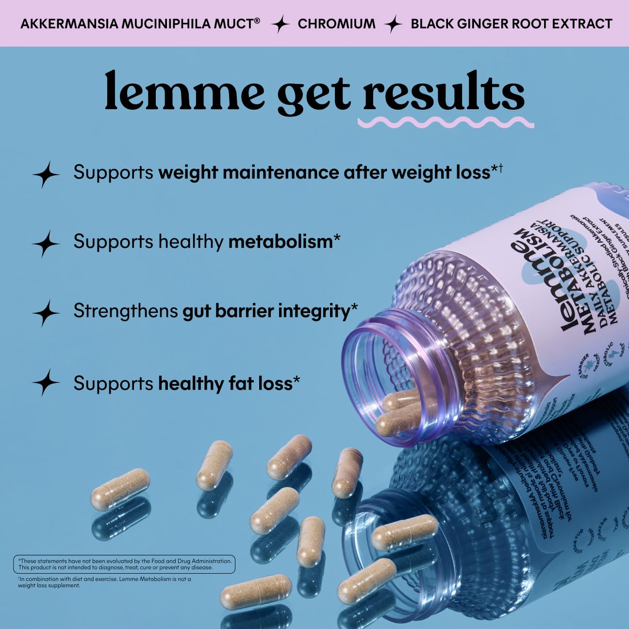 Lemme Metabolism Akkermansia Muciniphila to Support Metabolism, 30-Day Ct — Amazon image 2