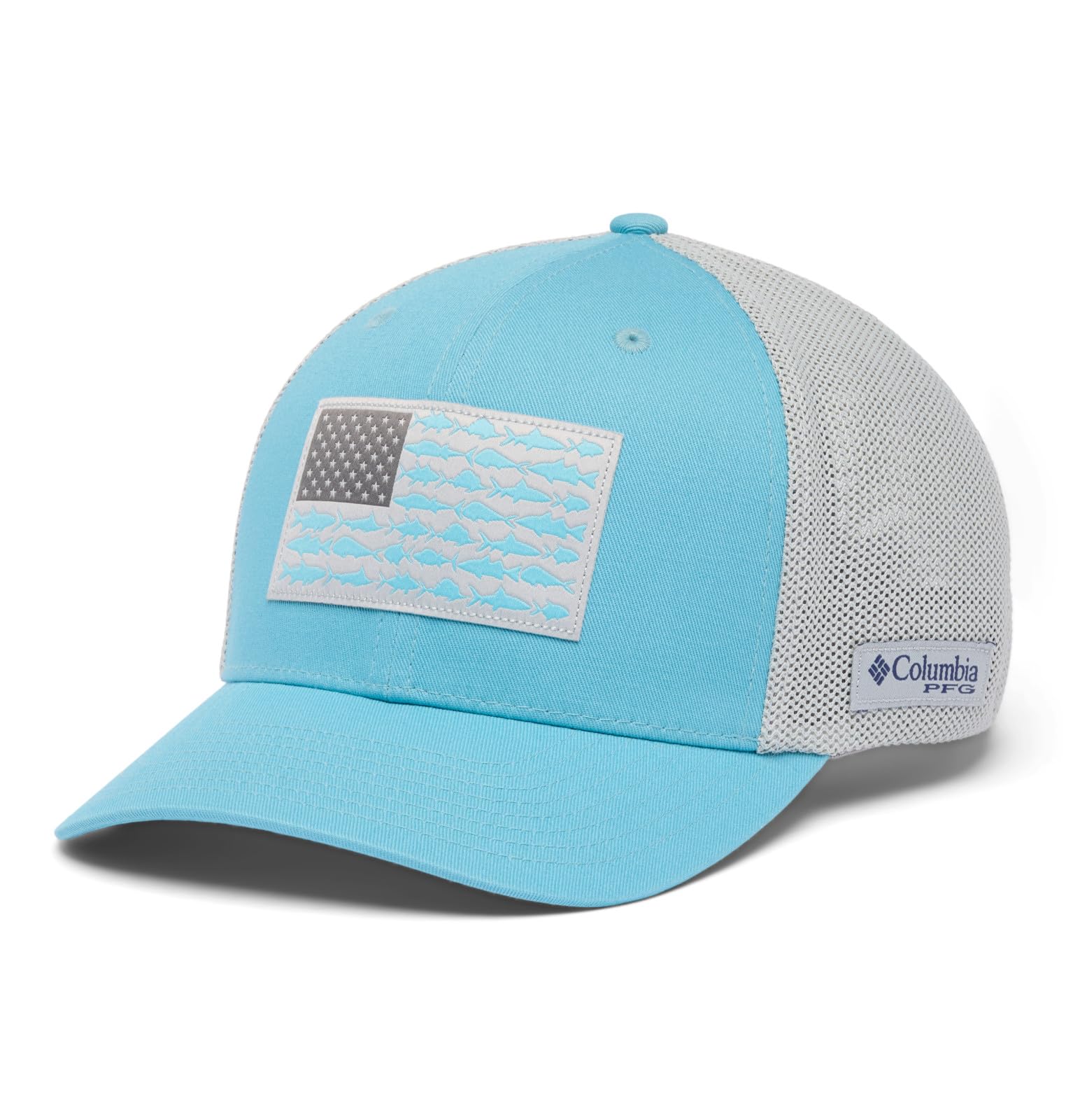 Columbia Sportswear PFG Mesh Ballcap, Vintage Blue, M