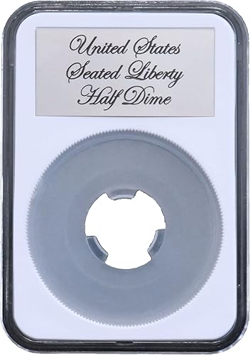 Ursae Minoris Elite - Monedero de estilo certificado US Liberty con tapa en busto o libertad sentada media centavo