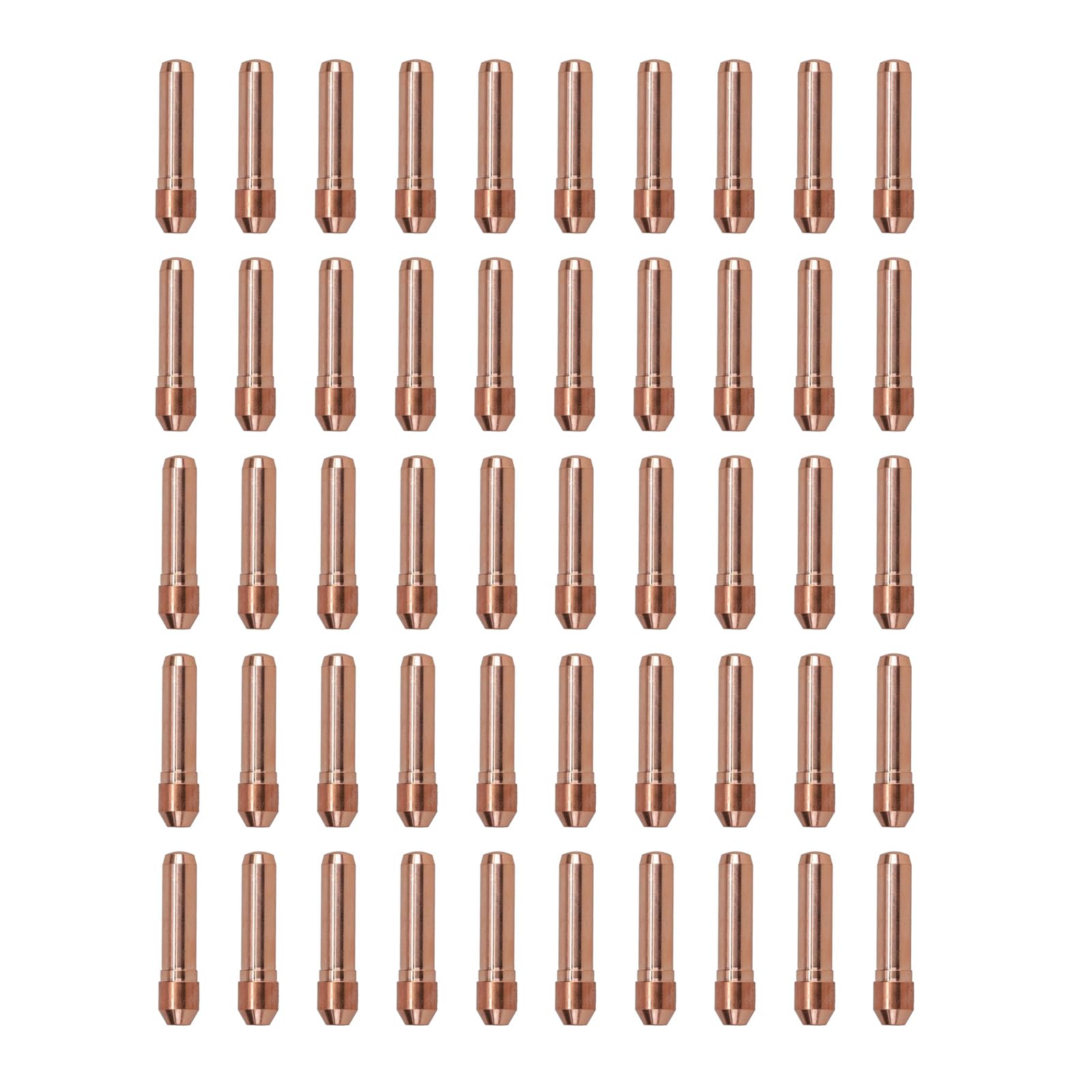 Eddyweld MIG T-030 T-035 T-045 T-052 Contact Tip For Bernard Centerfire MIG Welding Gun T030 T035 T045 T052 MIG consumables (50pcs T-045 1.2mm)