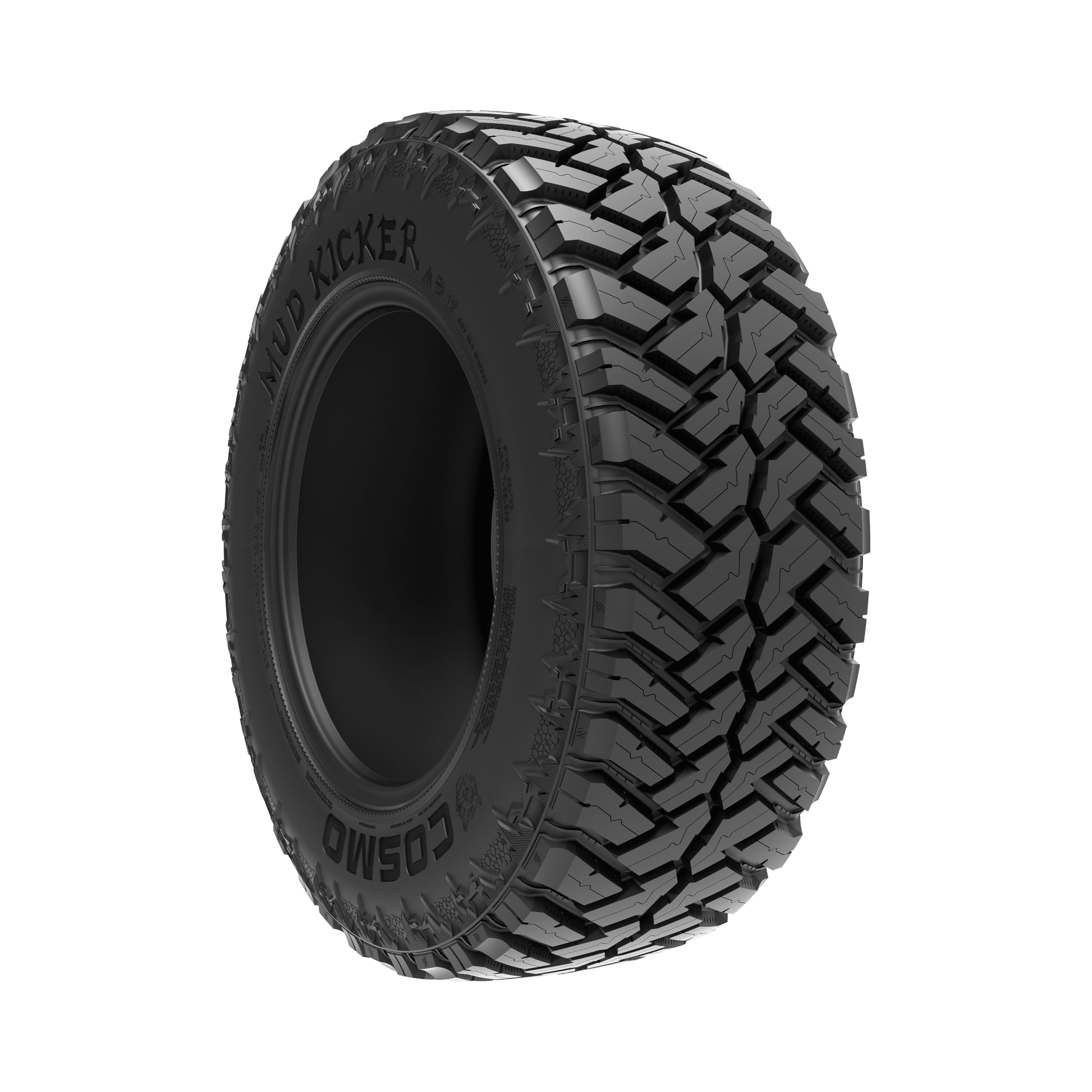 Cosmo Mud Kicker Mud Tires for Trucks 35X12.50R17LT LRF 10 Ply BSW