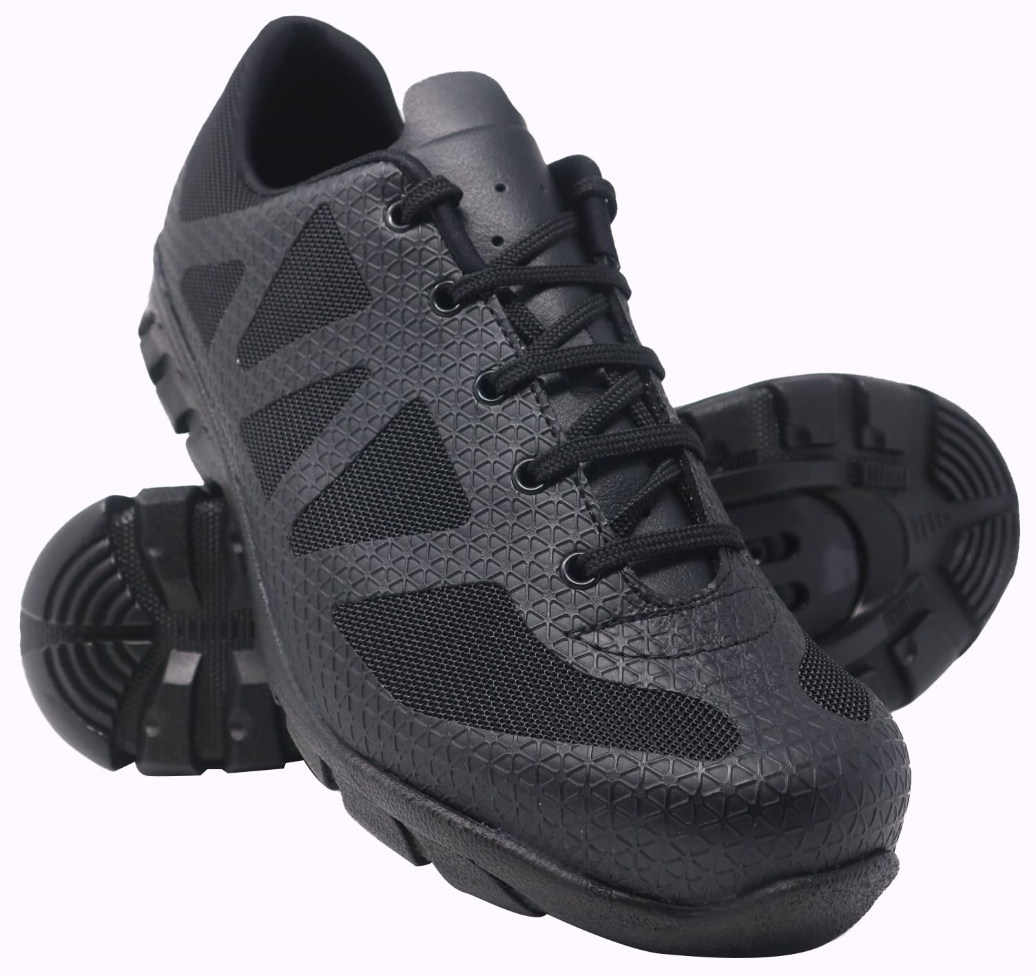 LUCK Zapatillas de Ciclismo Jupiter, Ideal para la práctica de Distintas disciplinas Gracias a su Suela de EVA, construida en una Sola Pieza de Micro Fibras súper Transpirables.