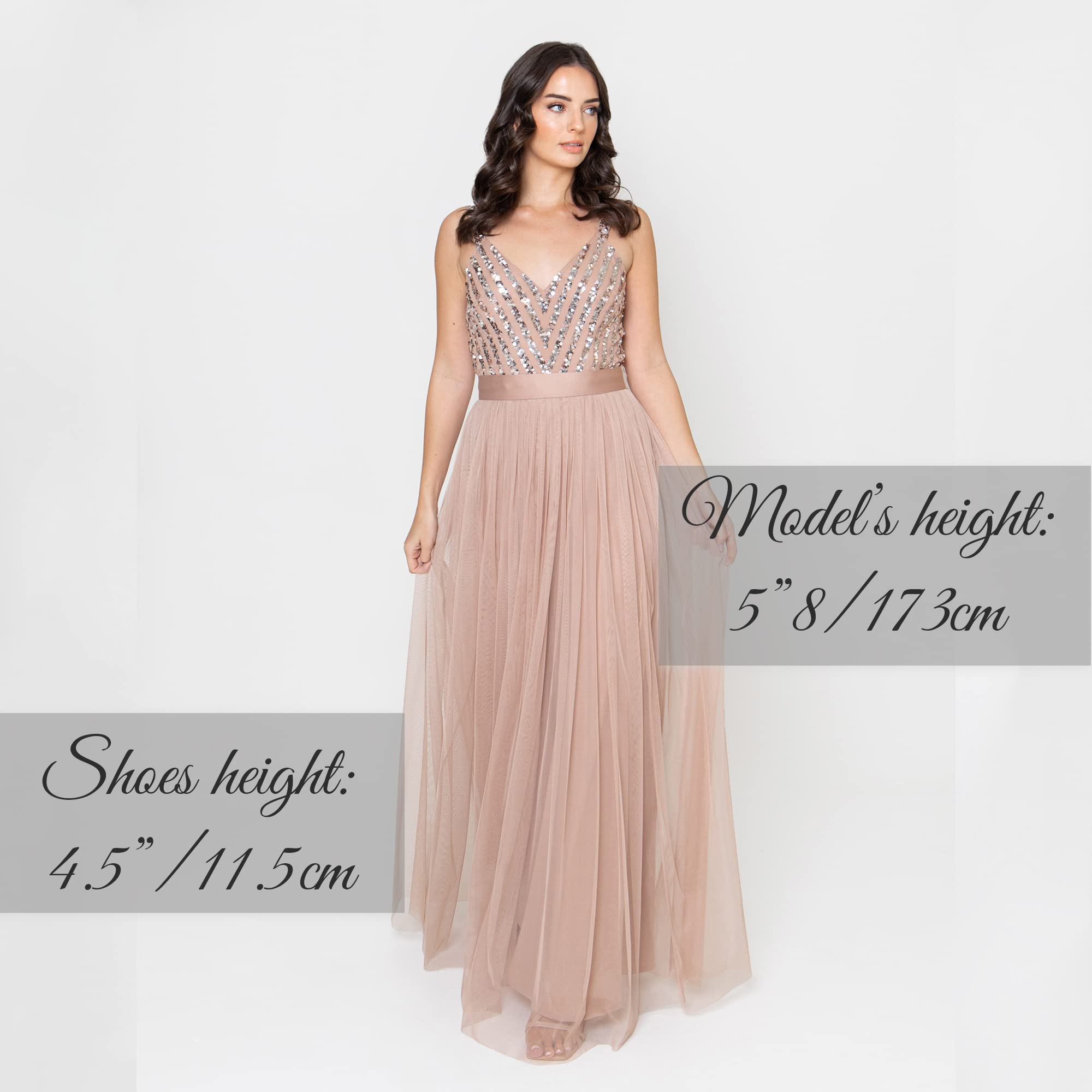 Maya Deluxe Maya Deluxe Ladies Womens Maxi Dress Long Length Wedding Guest Bridesmaid Prom Summer Evening Gown V Neck Straps Bow Tie Vestito per Il Ballo di fine Anno Donna
