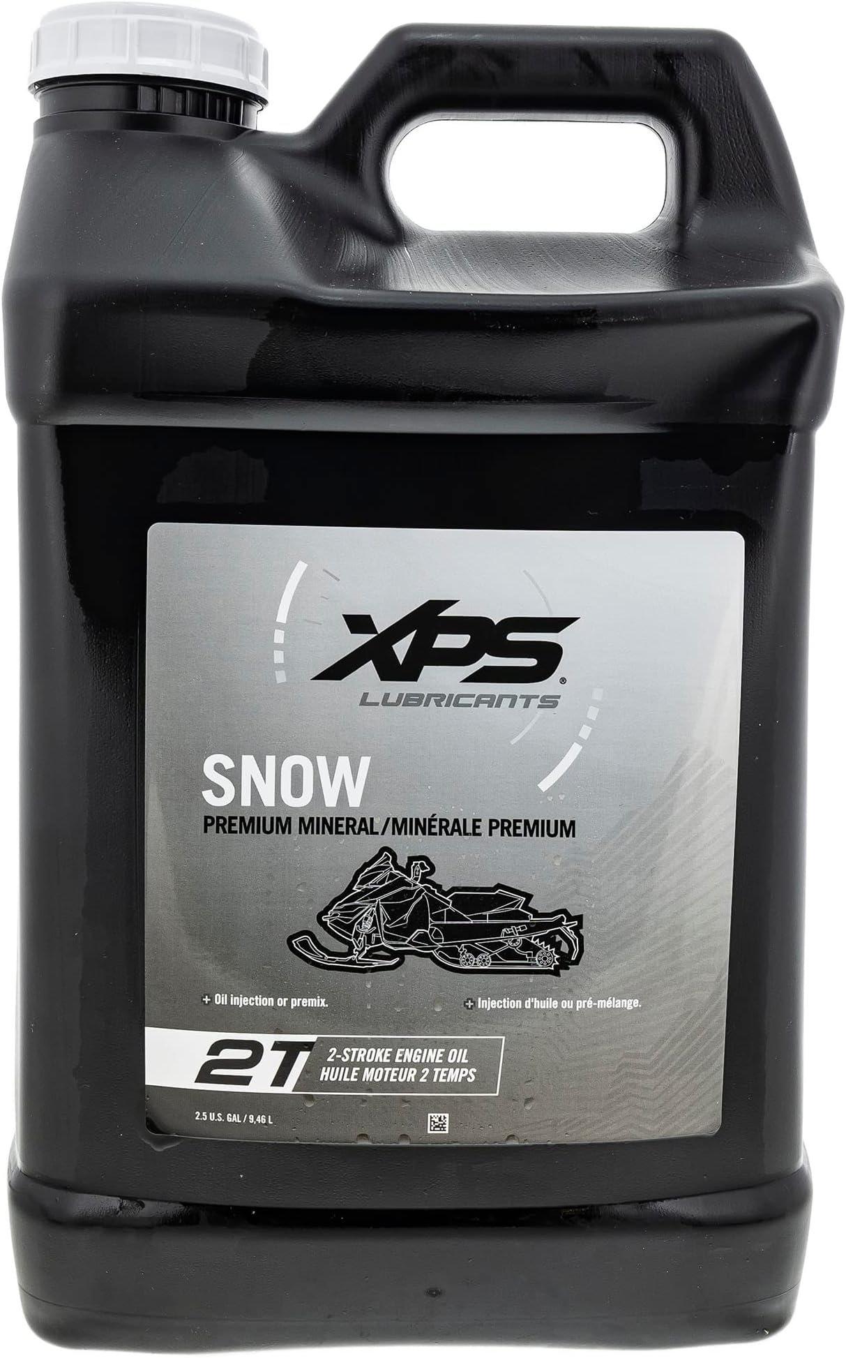 Can-Am 9779121 XPS 2T Premium Mineral Oil 2.5 Gallon Snowmobile Winter