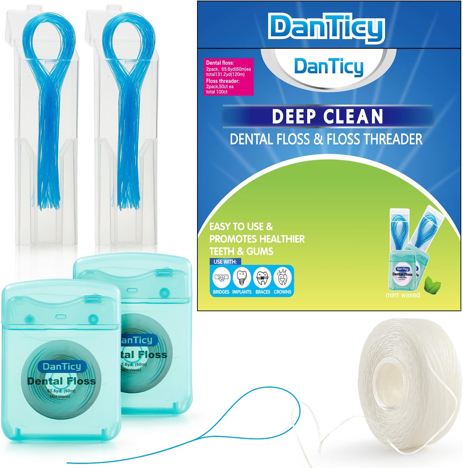 Floss and Floss Threaders Set