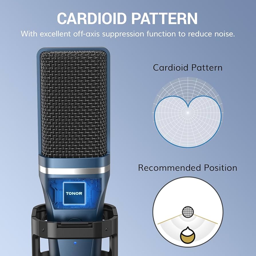 Amazon.co.jp: TONOR USB コンデンサーマイク RGBング ゲーミング