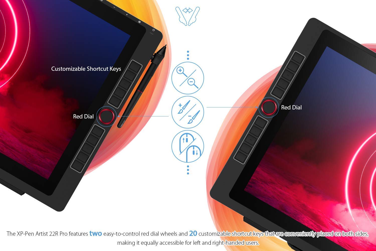 Amazon.co.jp: XPPen 液タブ 液晶ペンタブレット 21.5インチ IPS