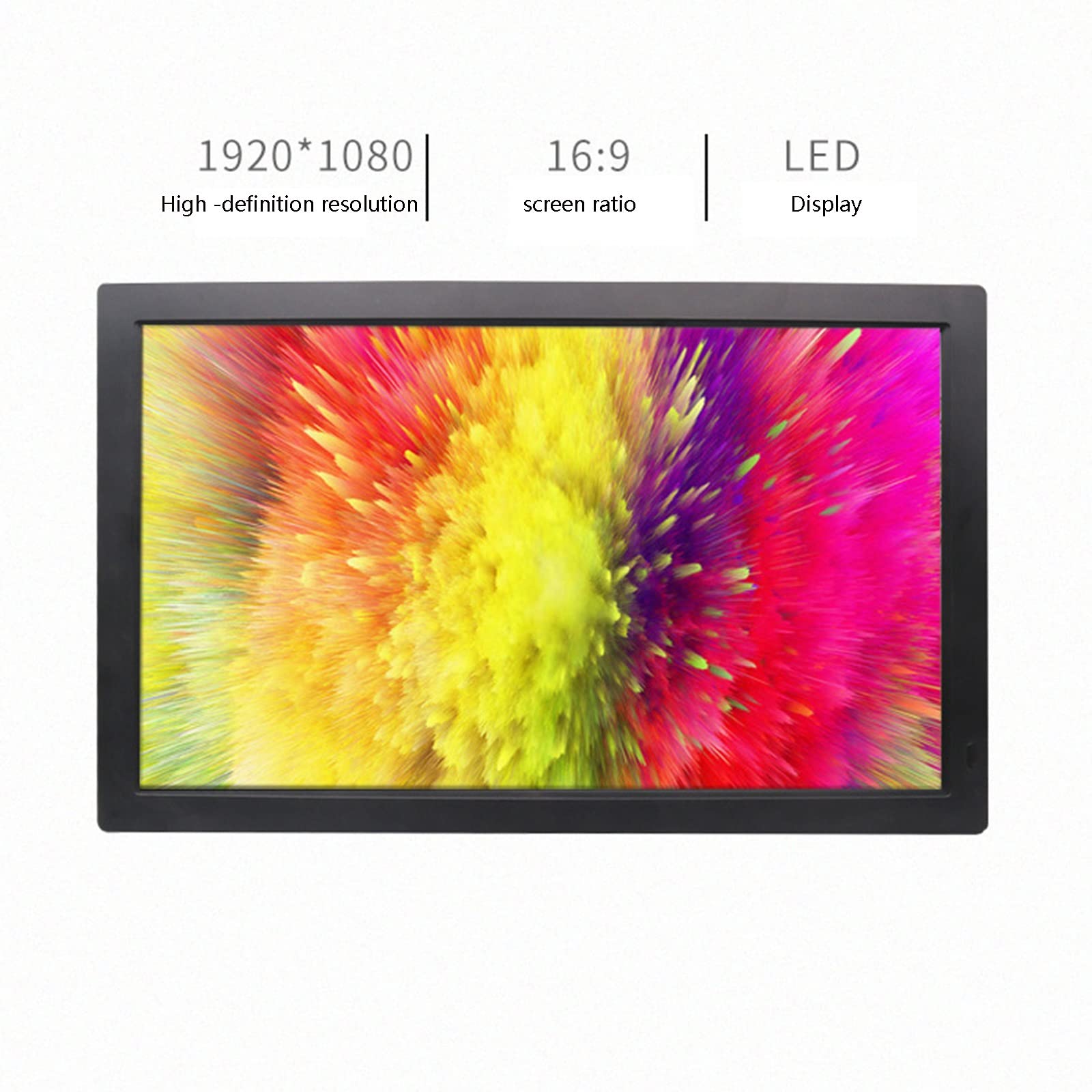 Cadre Photo numérique IPS 32 Pouces, Album Photo électronique, Lecteur publicitaire 1080p, Prend en Charge la Lecture d'images/Musique/vidéo, avec Port HDMI, Affichage Photo électronique