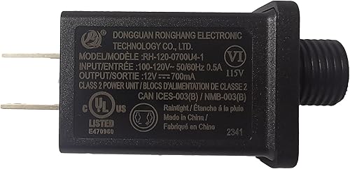 BEISHIDA Fuente de alimentación de clase 2 12V-700mA IP44Low Voltage LED Driver Transformer pieza de repuesto con certificación UL Adaptador de