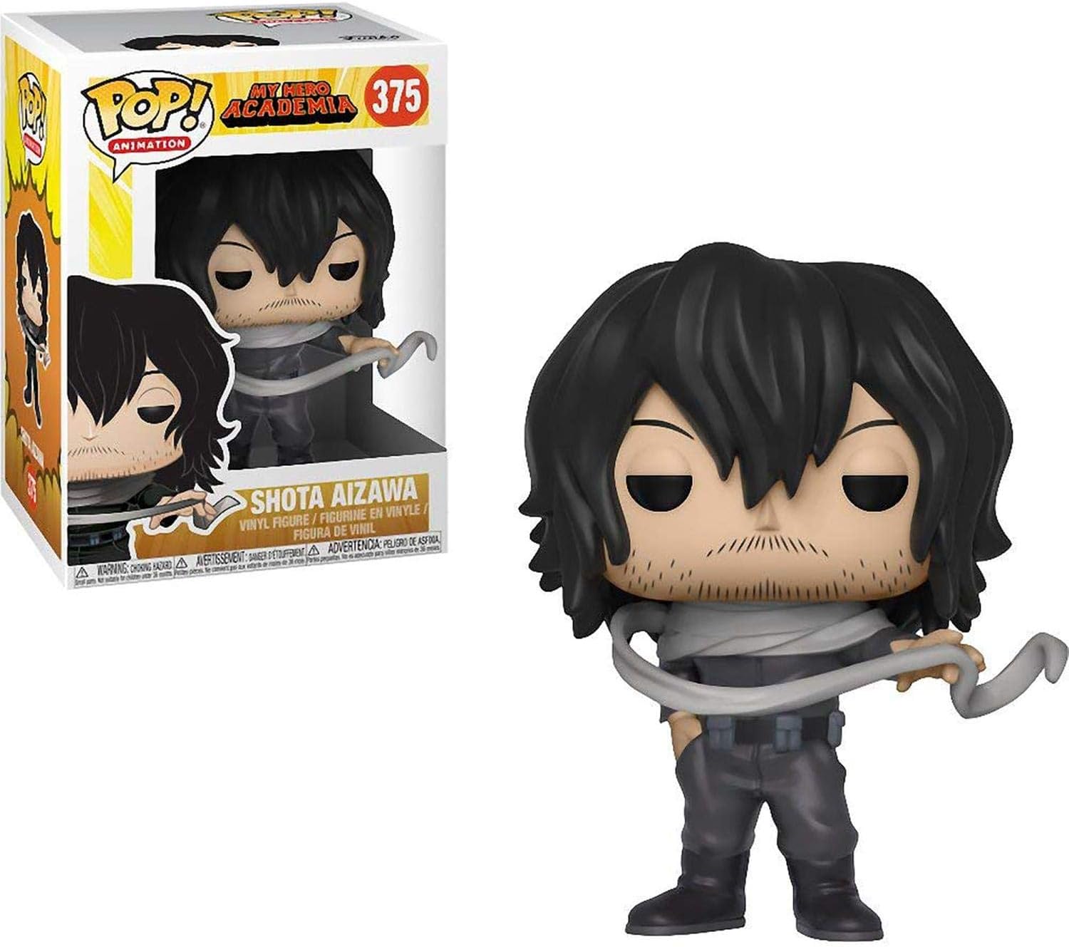 Funko Pop! Vinyl: Animation: My Hero Academia (MHA) - (MHA) W2: Shota Aizawa - Collectable Vinyl Figure - Gift Idea - Official Merchandise - Toys for Kids & Adults - Anime Fans
