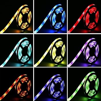 【開封済・未使用】SPAER テープライト RGB 20M 屋外 防水 16色 Amazon.co.jp: Keemov ledテープライト テープライト