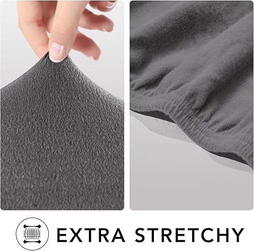 Miniatura 4 de PureFit - Funda de elastano superelástica para sofá y silla, cubierta protectora, suave, antideslizante, lavable, con espuma y base elástica, apta