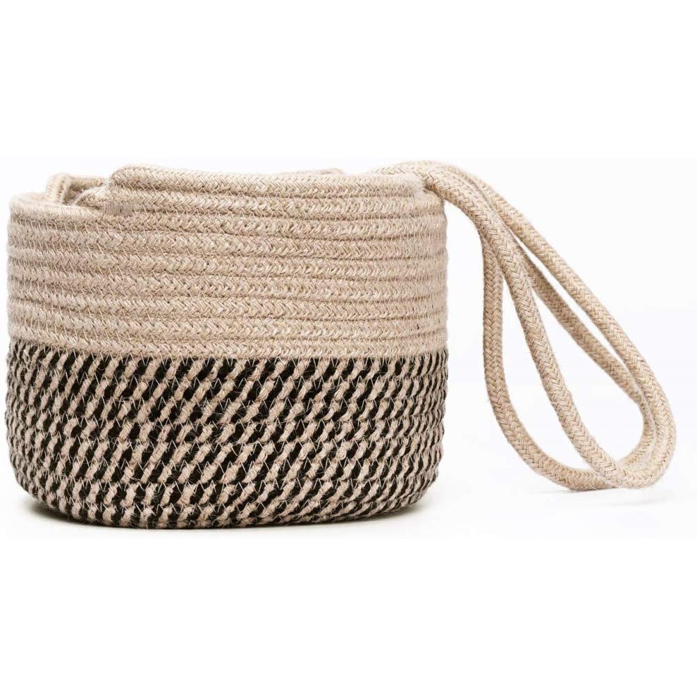 Smosyo Macrame hanging basket plant hanger-hanging flower pot with cotton rope plant holder plant hanger flower pot hanger for indoor outdoor wall decoration - Image 3