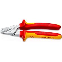 Knipex 9516-160 Step Cut Insulated 1000V Cable Cutter 6.3 inches 160 mm