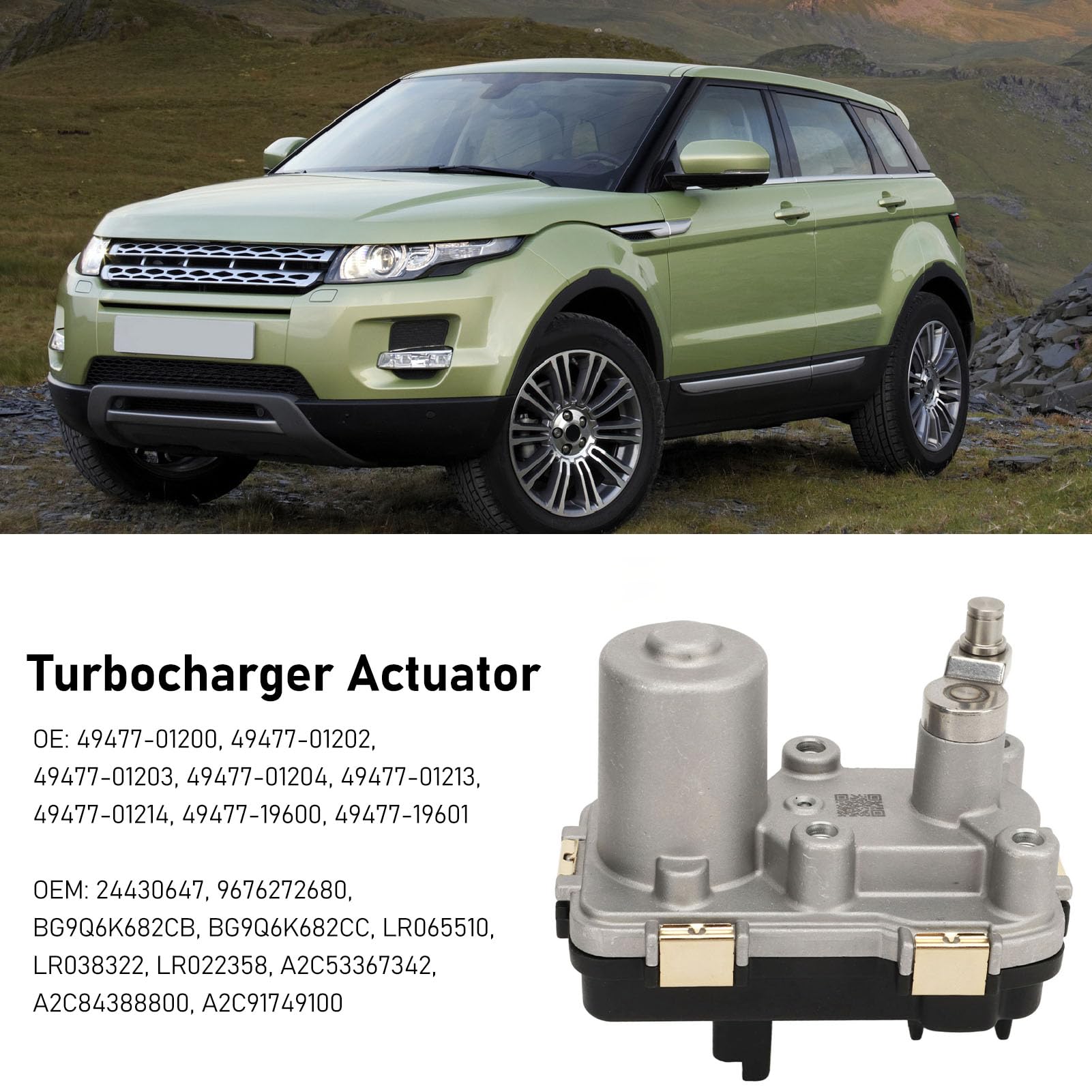 Attuatore Turbocompressore per Evoque Freelander II: Prestazioni Elevate, Materiali Durevoli, Installazione Semplice