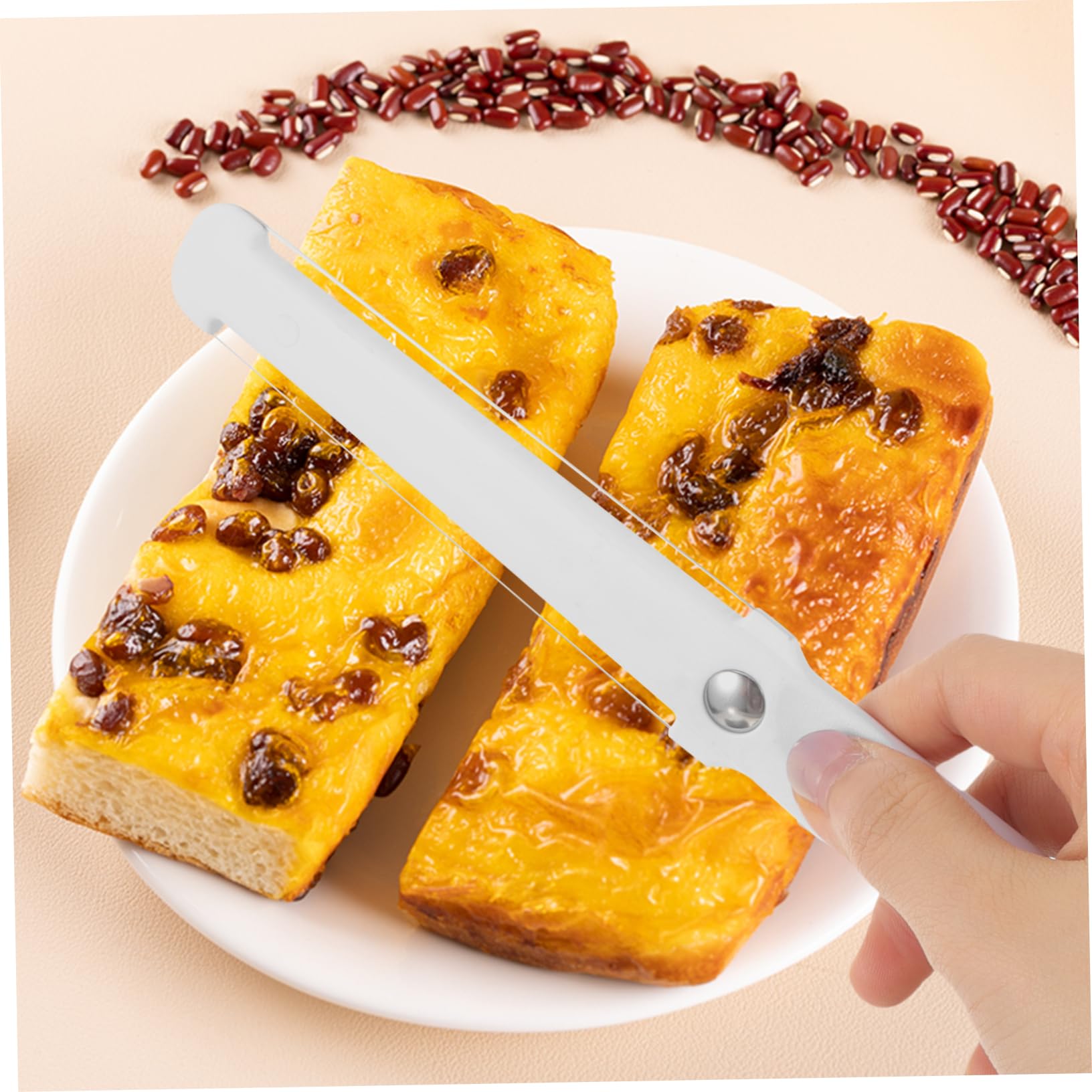 STOBAZA 2Pcs Cheese Slicers Cheese Cutter Butter Spreader Ergonomic Design for Effortless Slicing for Home Restaurant Use