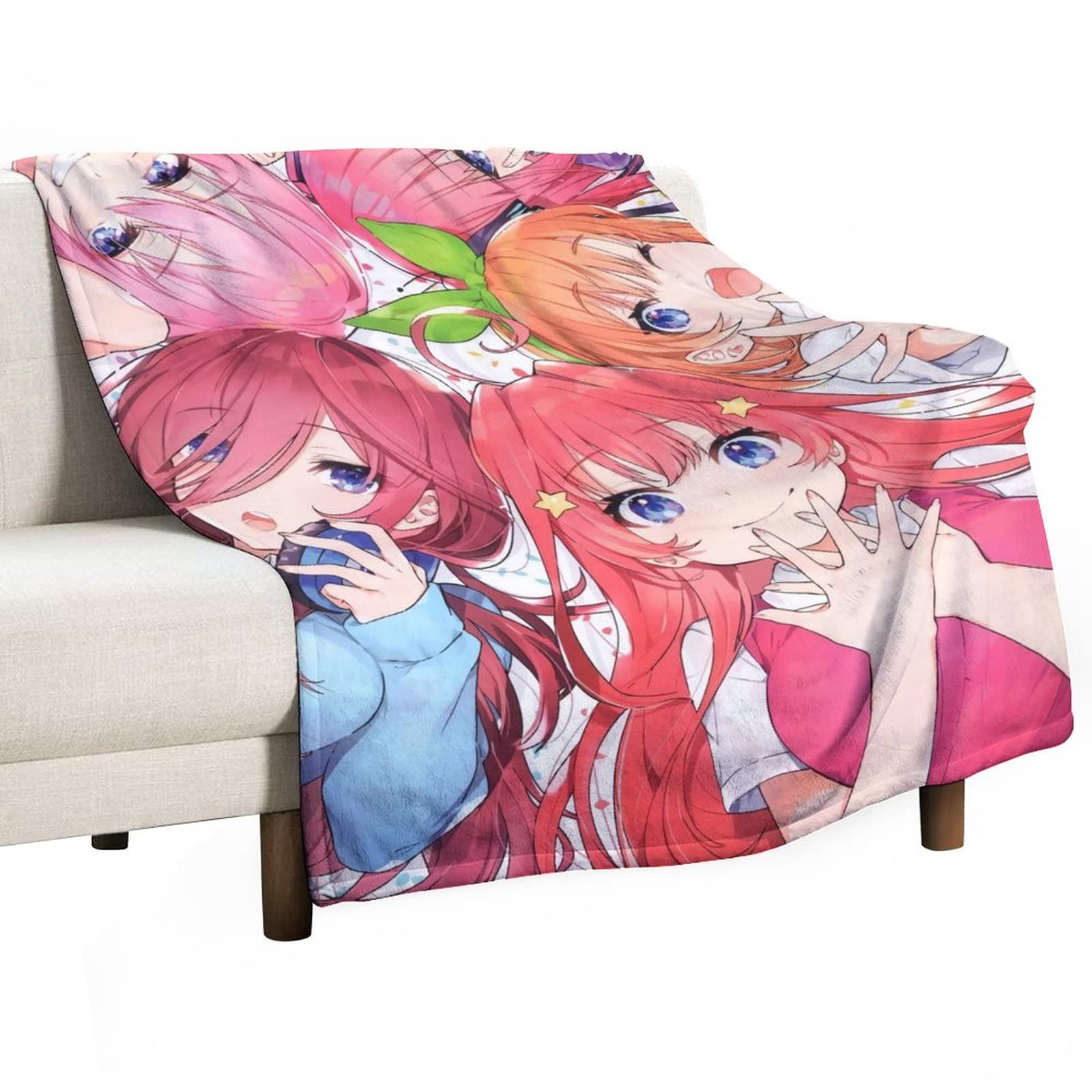 Amazon｜五等分の花嫁 (1) 毛布 シングル ブランケット 春夏秋冬
