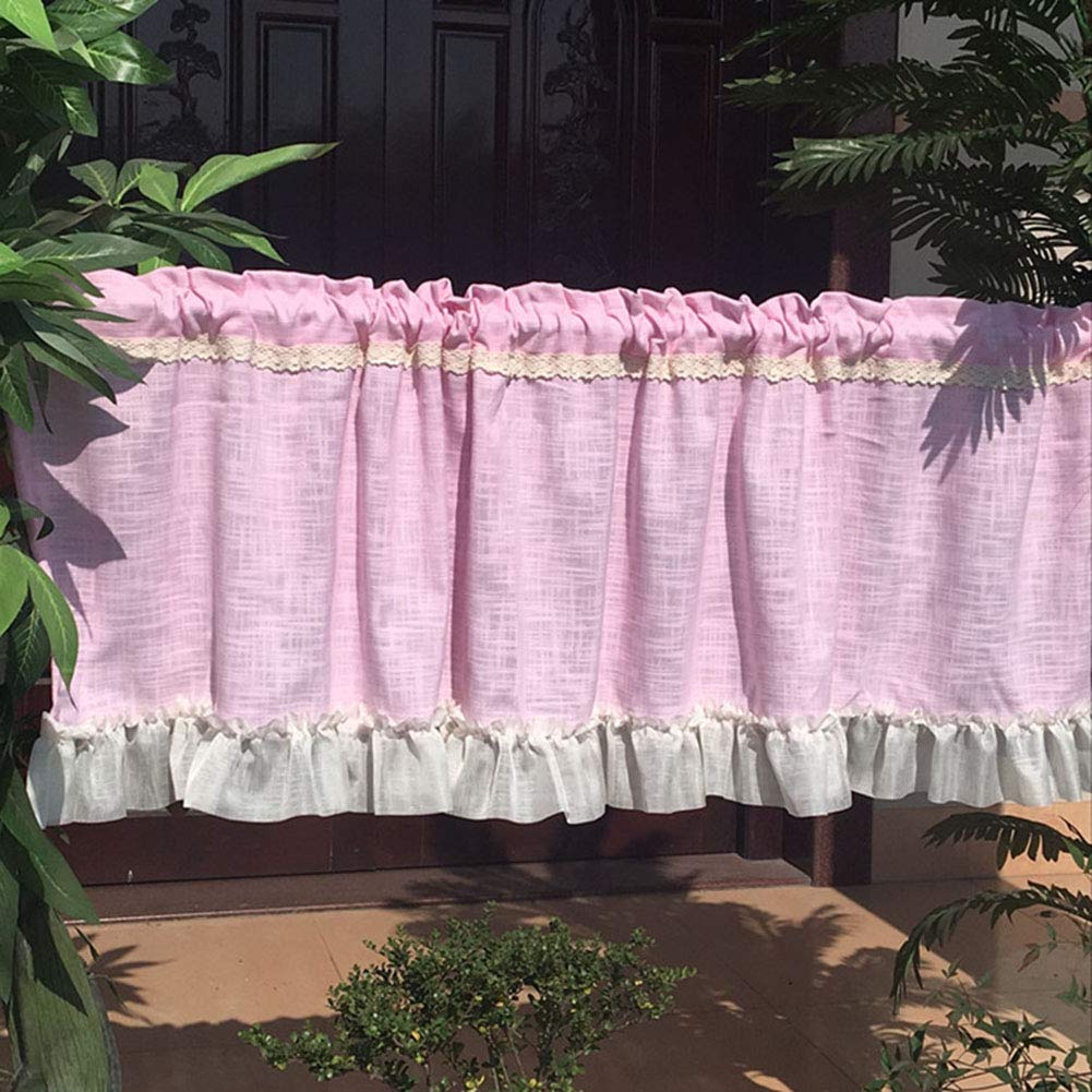 Rideaux anti poussière en lin pour cuisine et petits espaces de vie