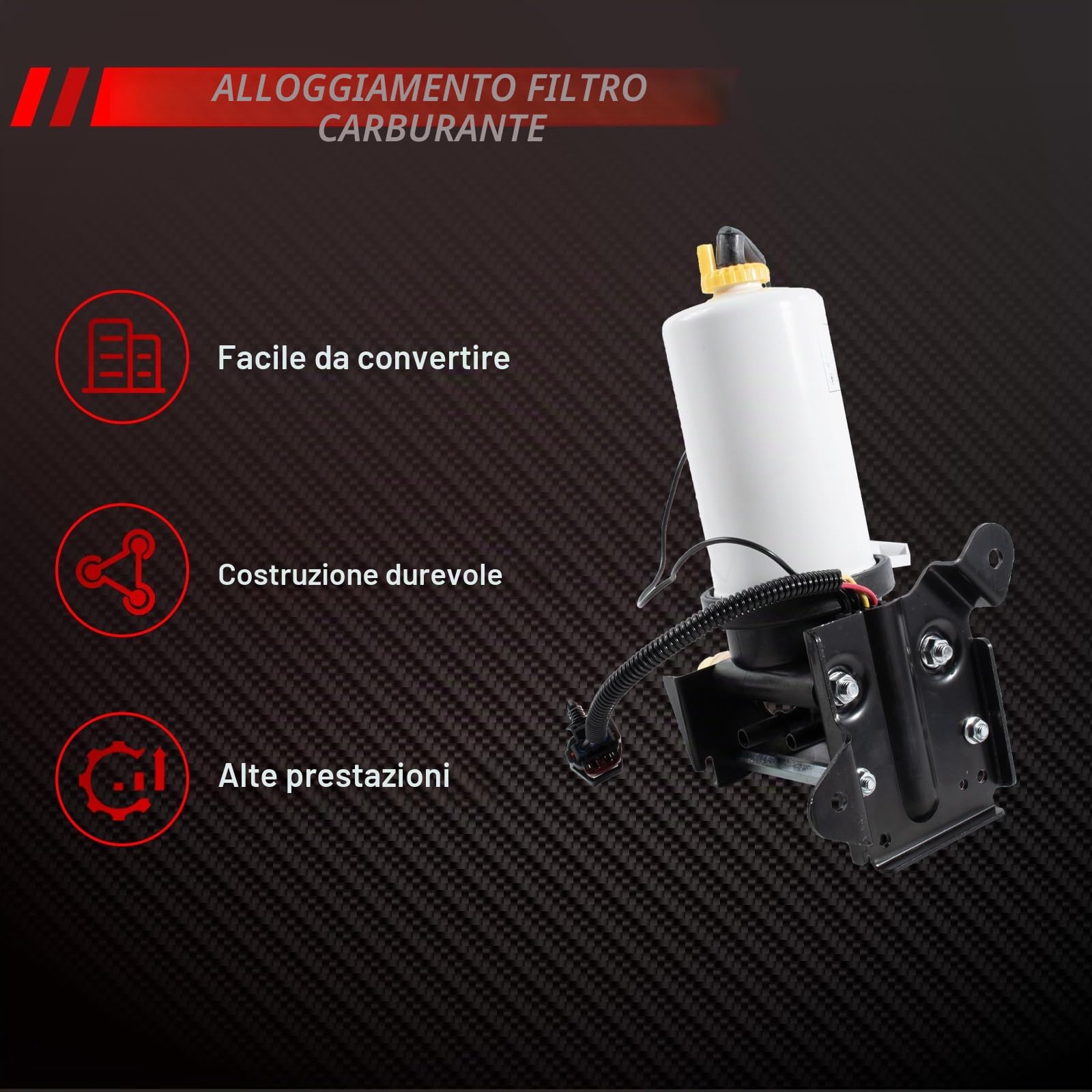 Filtro carburante, filtro diesel, gruppo di ricambio per F 0 r d Transit 2,2 – 3,2 TDCI MK7 2006 – 2014 accessorio auto parte # 1685716 6C119155BE