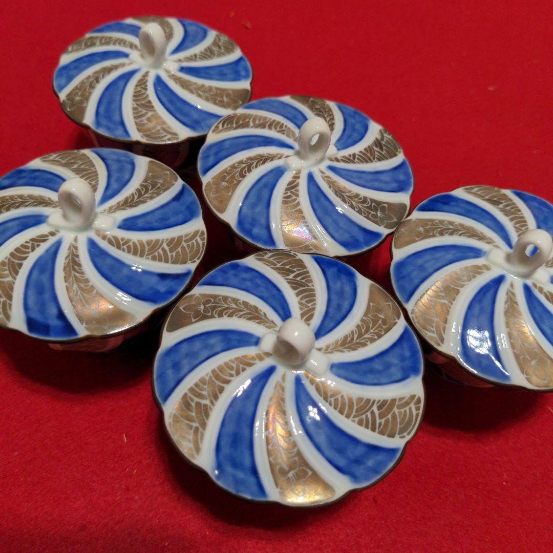 有田焼 其泉作 蓋付珍味入 ５客セット 銀彩 美品 有田焼 其泉作 蓋付珍味入 5客セット 銀彩 美品 - メルカリ