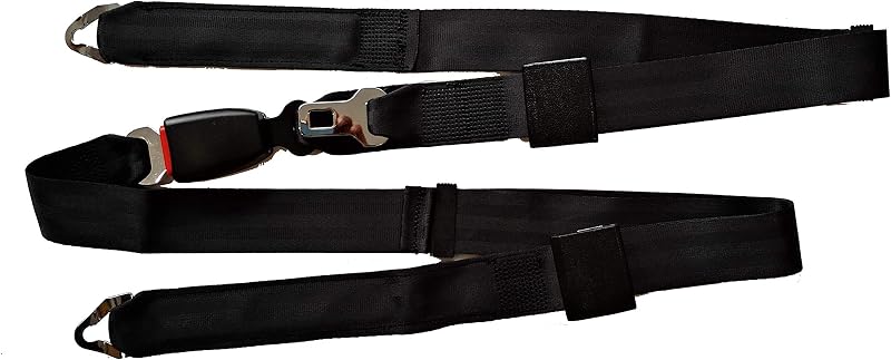 Cinto abdominal para cadeira de rodas Bonberland com fivela ajustável – 3 m