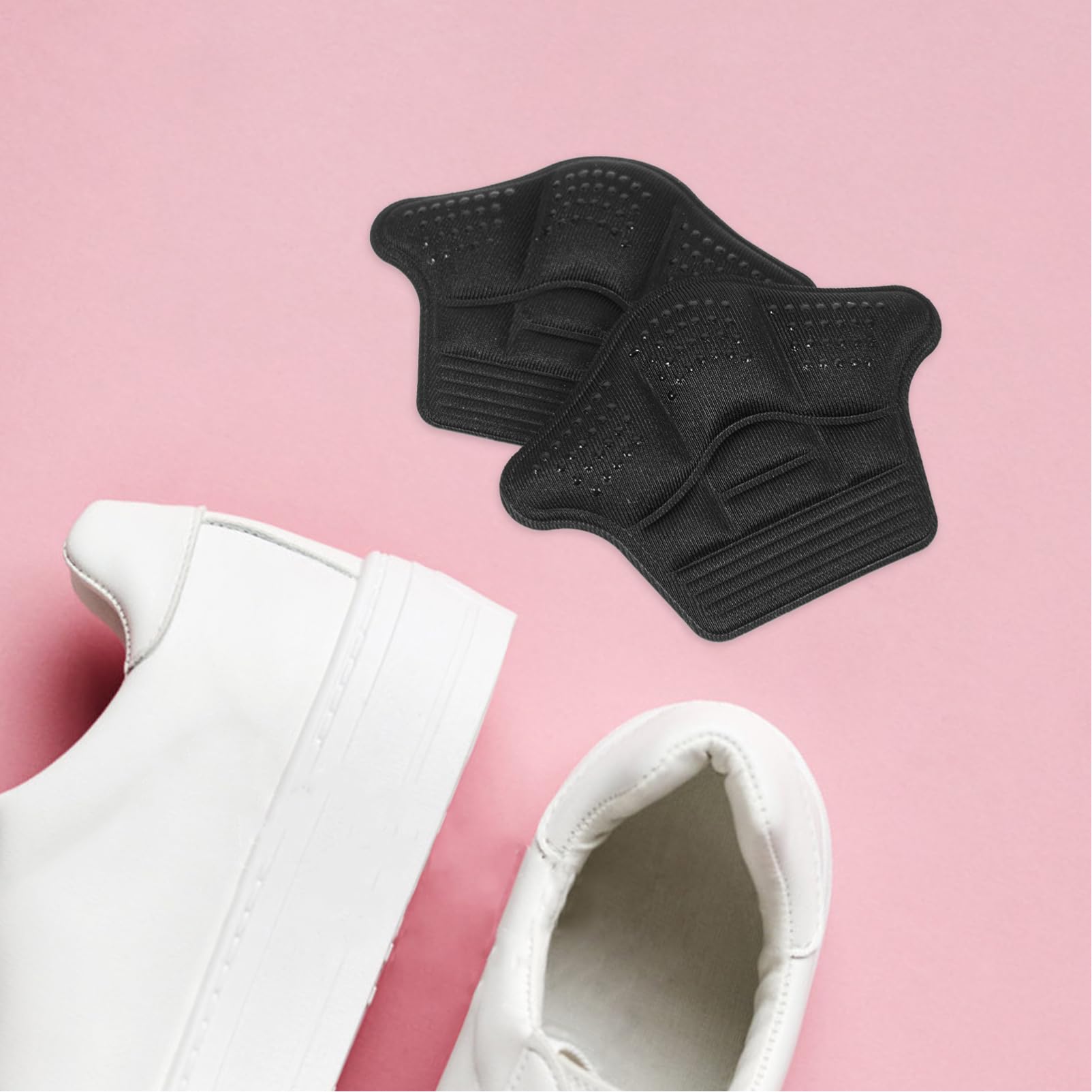 Baluue 5 Sätze Rutschfestes Fersenpolster Schuhteppich Insole Ferseneinsätze Für Damen Schuheinlagen Für Damen High-heel-einsätze Kissen Fersenpolster Für Schuhe Schaum 4 Paare * 5