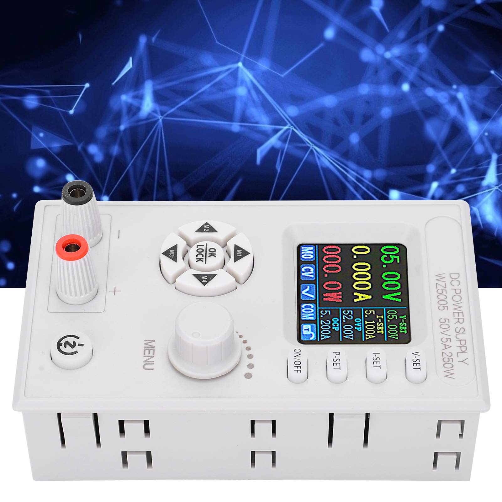 Amazon.co.jp: WZ5005 DC安定化電源 0-50V 0-5A 250W 可変直流電源 1.8