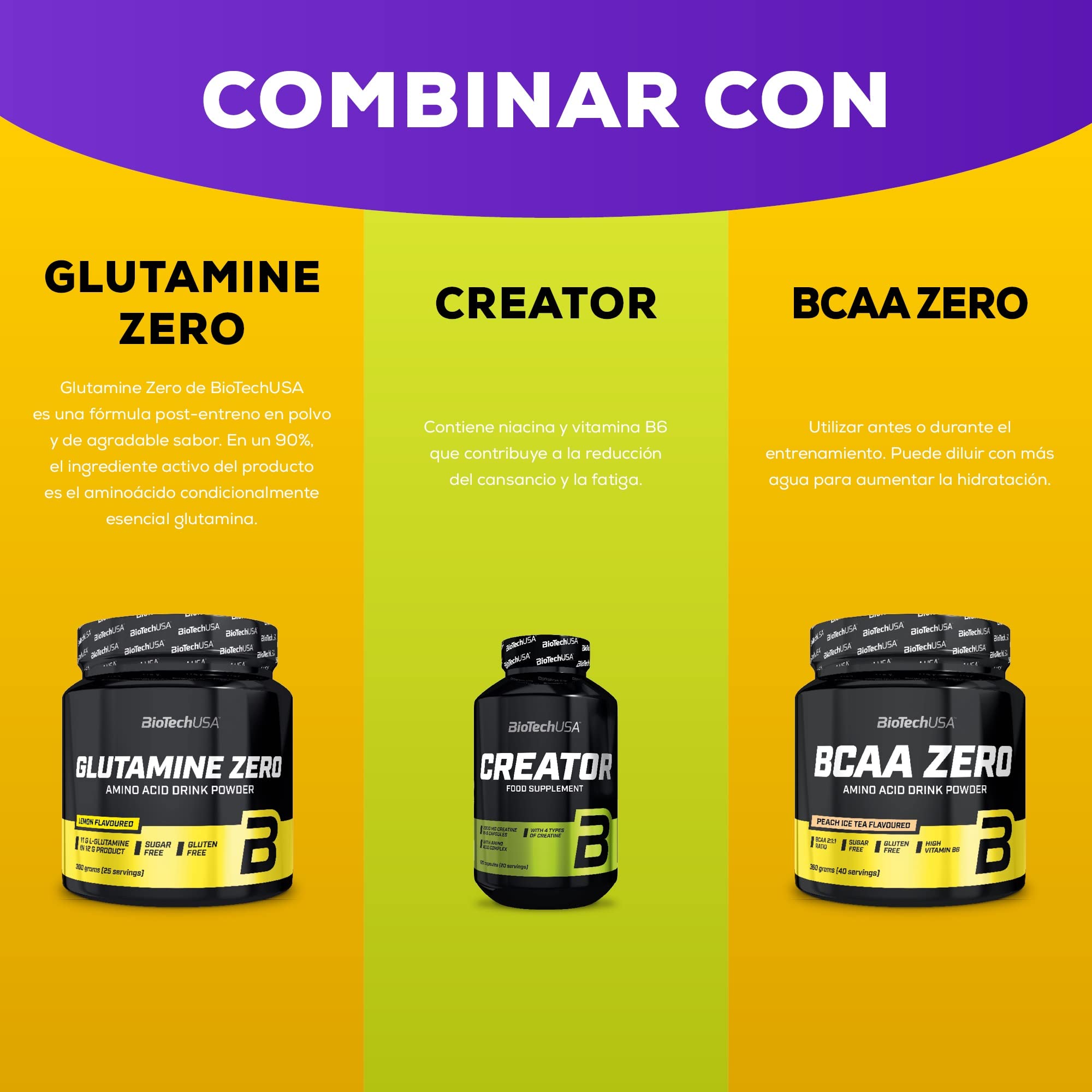 BioTechUSA Hyper Mass | Carbohidratos y proteínas | Con creatina
