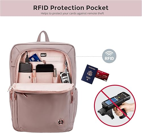 Miniatura 4 de Swissdigital Mochila para portátil de diseño Katy Rose, loto, Moderno