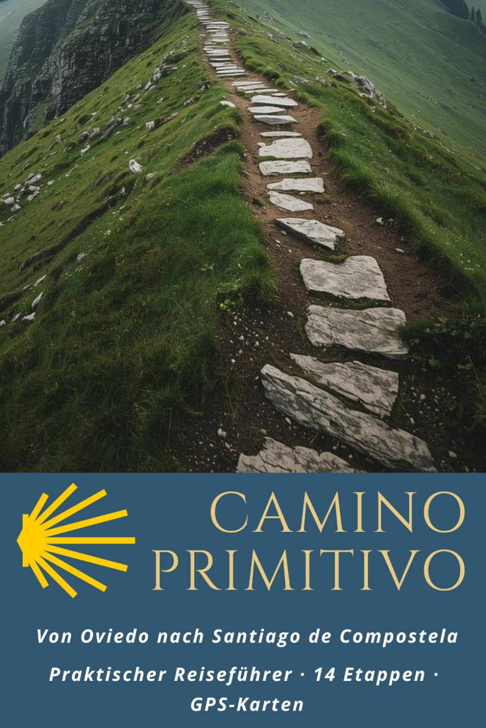 CAMINO PRIMITIVO: Von Oviedo nach Santiago de Compostela : Praktischer Reiseführer 14 Etappen, GPS-Karten, Unterkünfte
