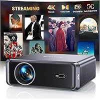 Proiettore 4K [Compatibile con Netflix]1000ANSI Auto Focus/Keystone 4k smart tv Projector