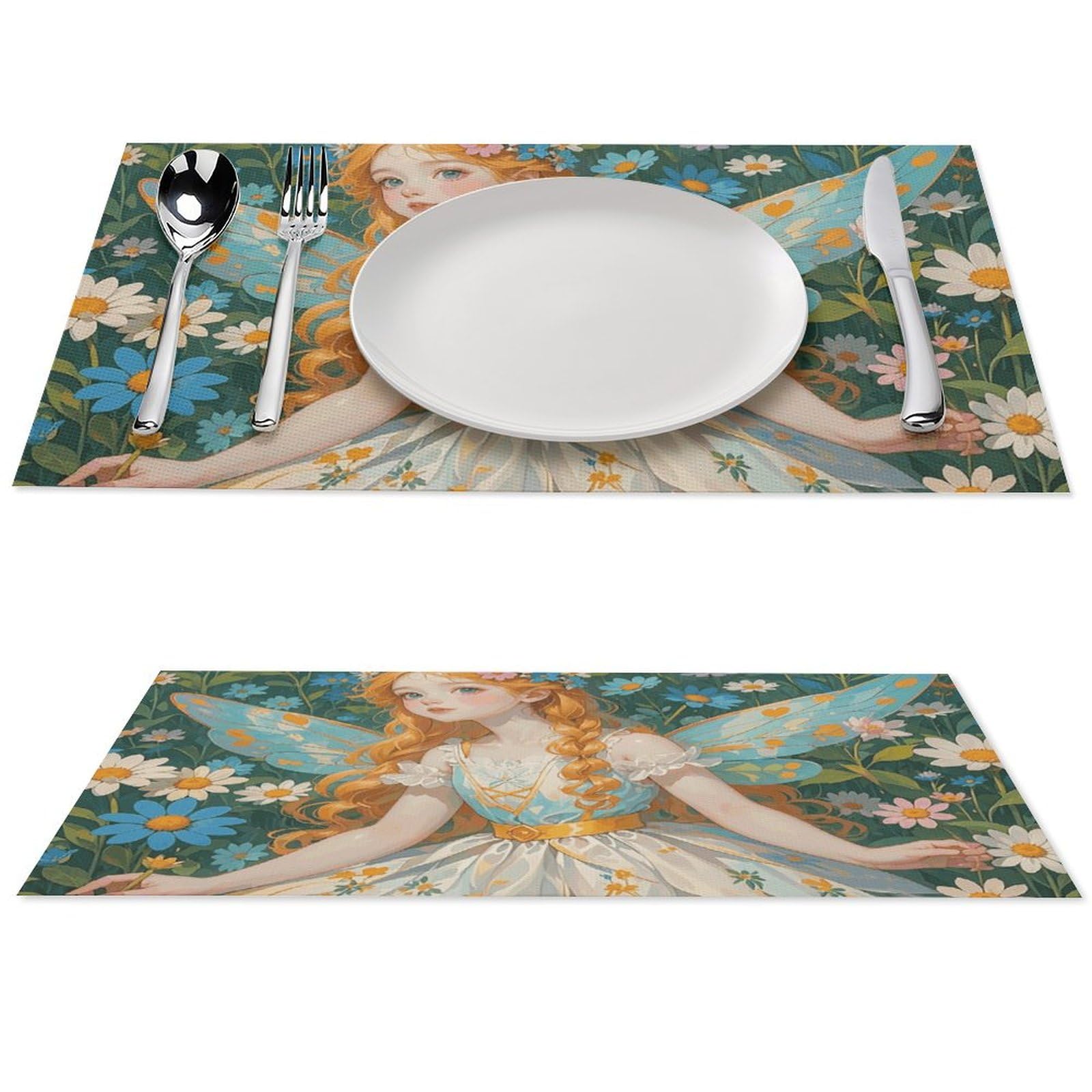 Set de table antidérapant imperméable pour protéger la salle à manger
