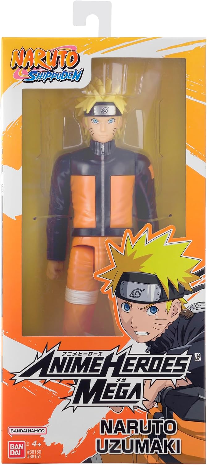 ANIME HEROES MEGA - Naruto - Naruto Uzumaki 12" Action Figure image 5