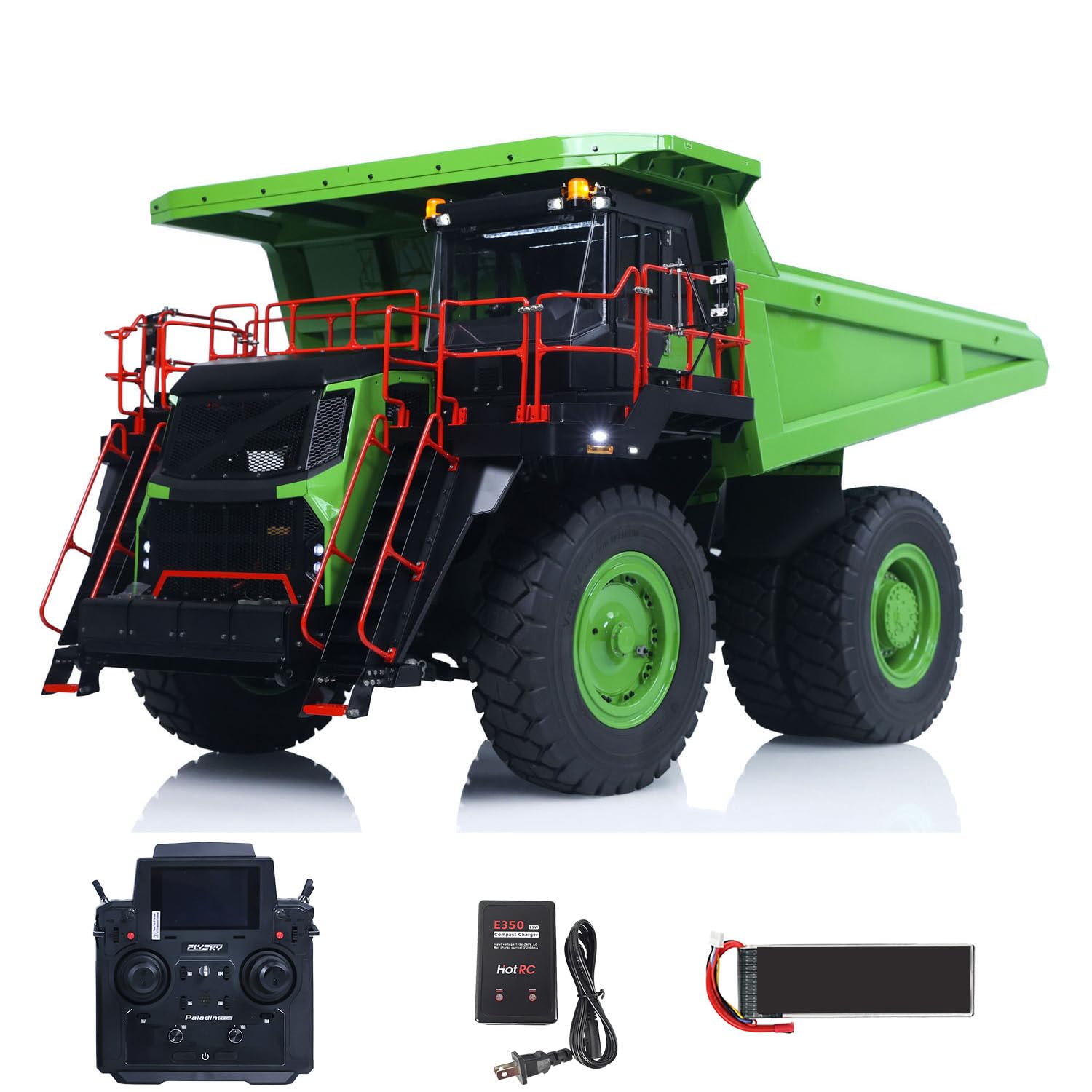 TOUCAN RC HOBBY LESU 1 16 Metal Hydraulic RC Mine Truck Mining Tipper Aoue R100E RTR Construction Vehicles