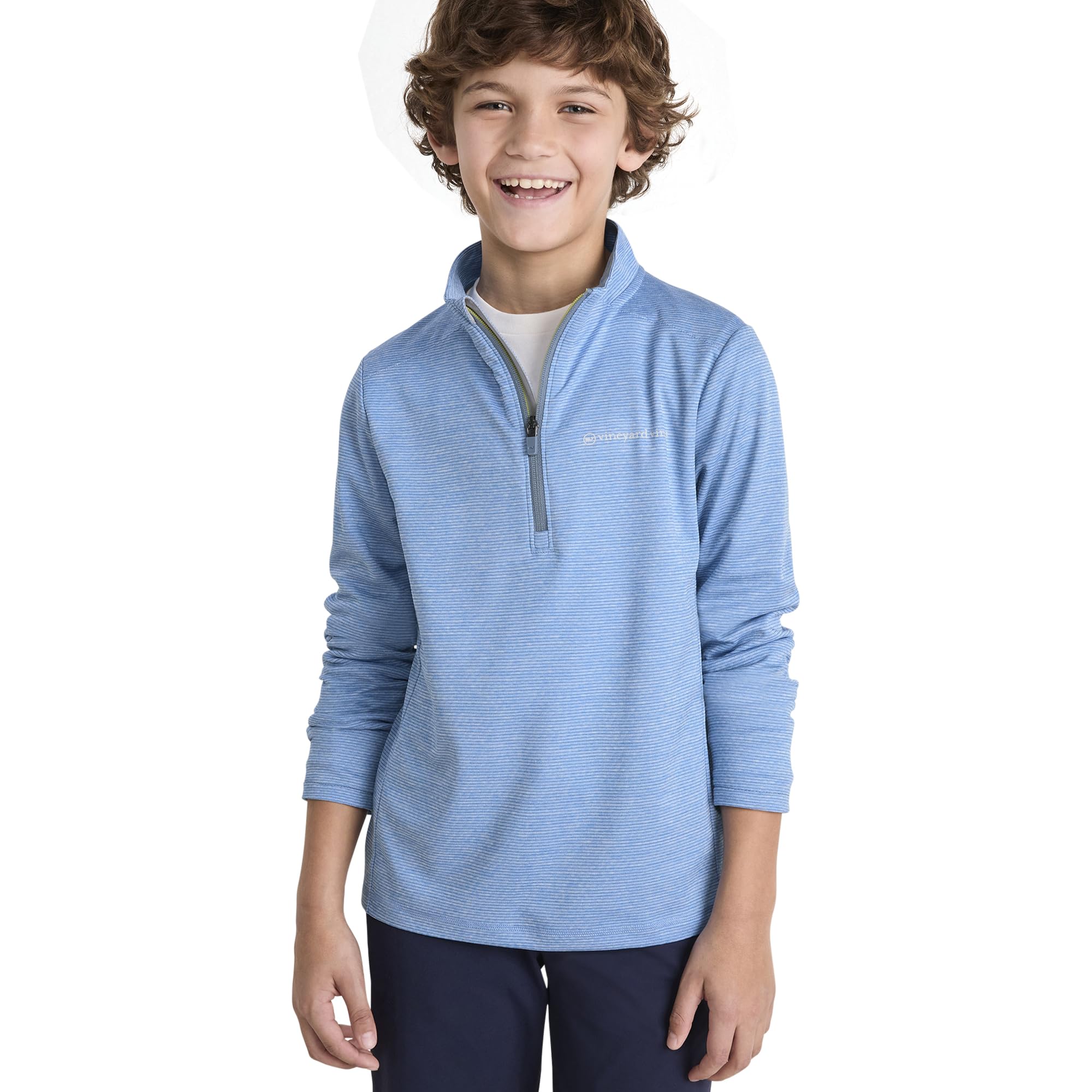 vineyard vines Boys' Sankaty Quarter-zip