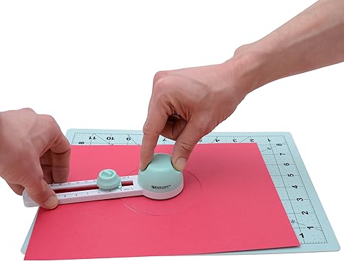 Miniatura 9 de Westcott Juego de troquelado de 6 piezas, kit de herramientas de precisión para manualidades y bricolaje, perfecto para proyectos de vinilo, papel y