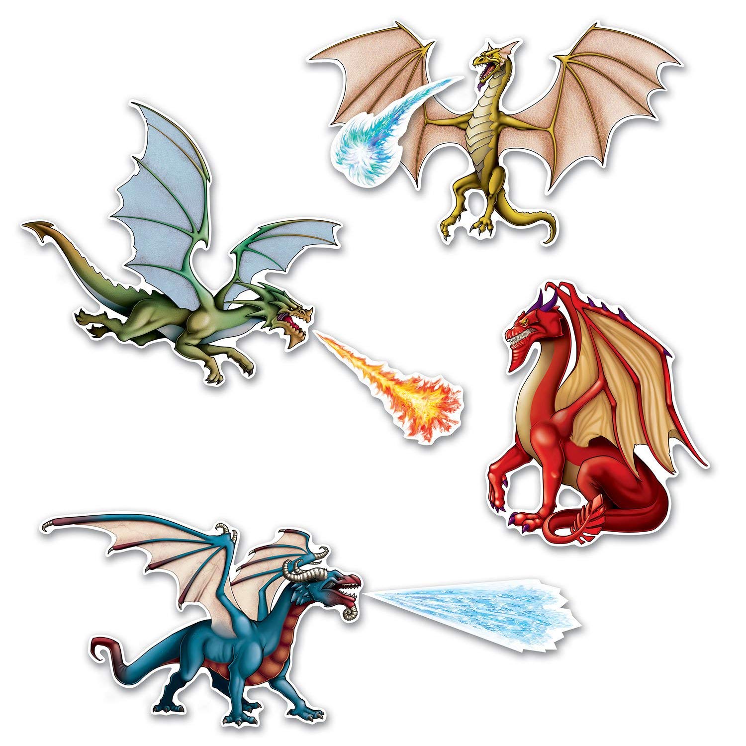 Beistle Dragon Cutouts